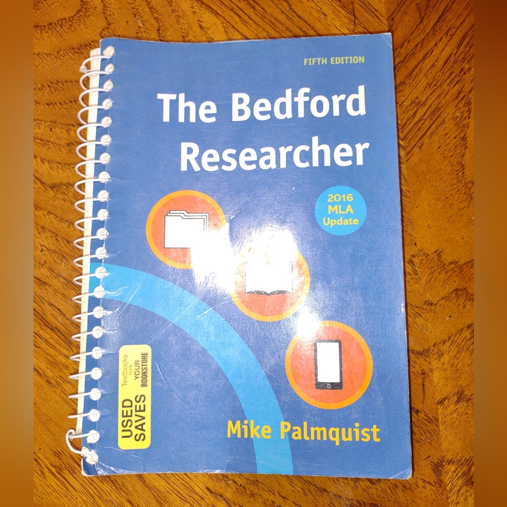 The Bedford Researcher w/2016 MLA Update (Textbook)